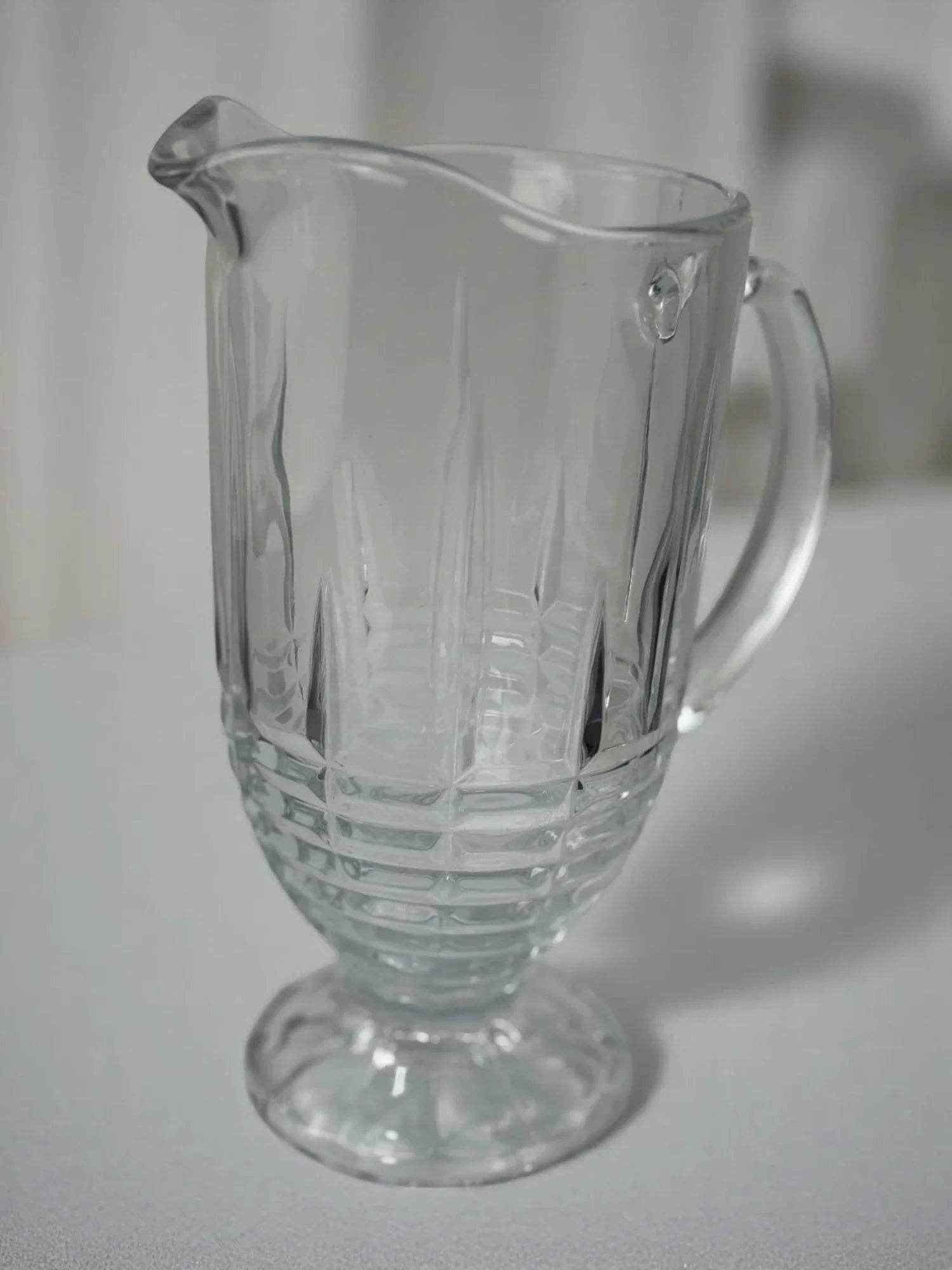 Conjunto de Jarra com Copos de Vidro 370ml 7 Peças Alidolado - Alidolado