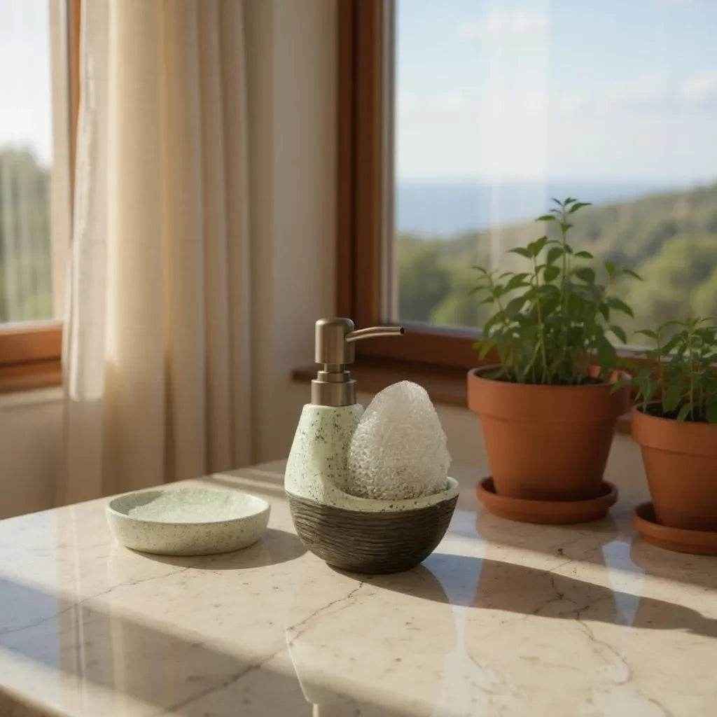 Dispenser de Sabonete Cerâmica Elegance Alidolado - Alidolado