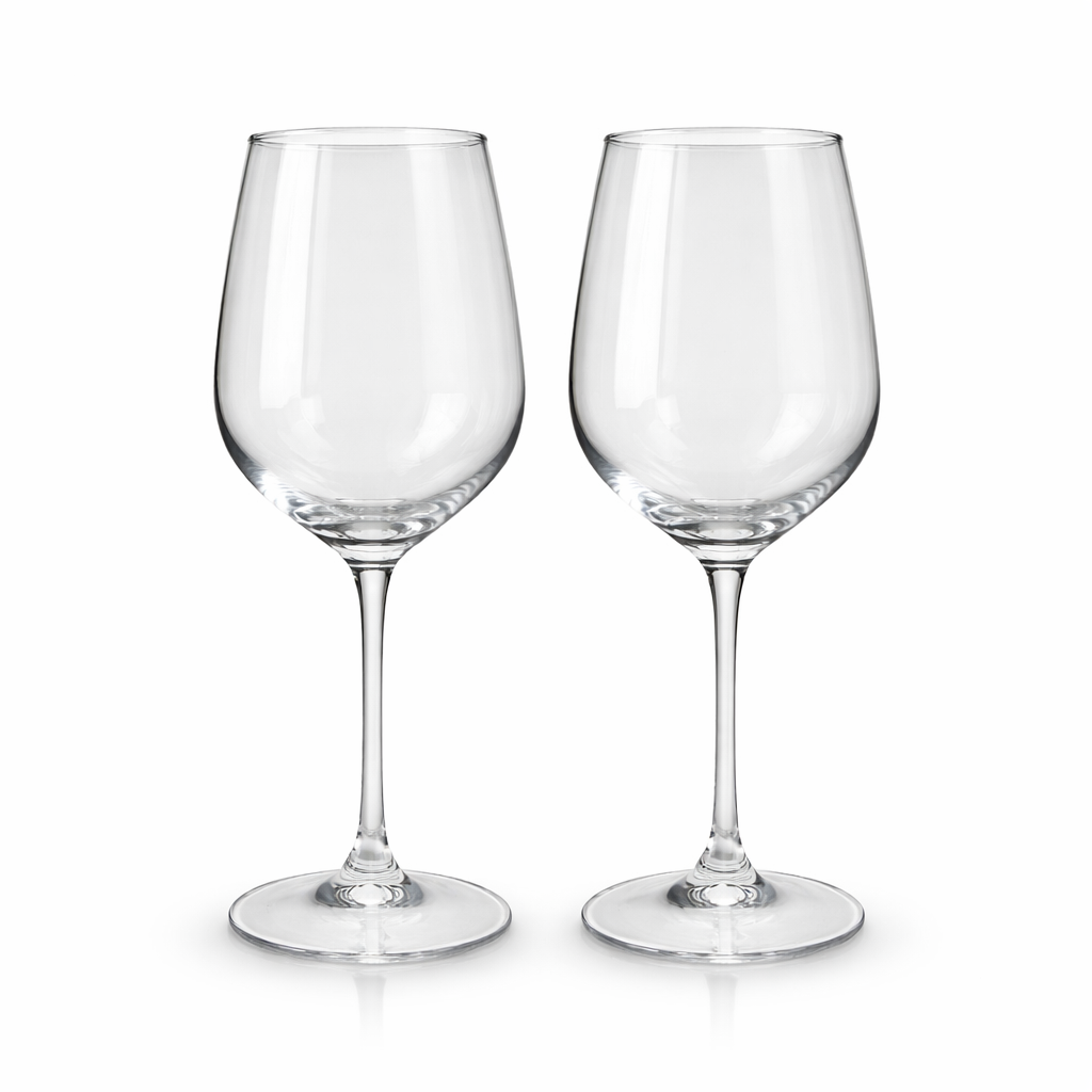 Par de Taças de Vidro 330ml para Vinho