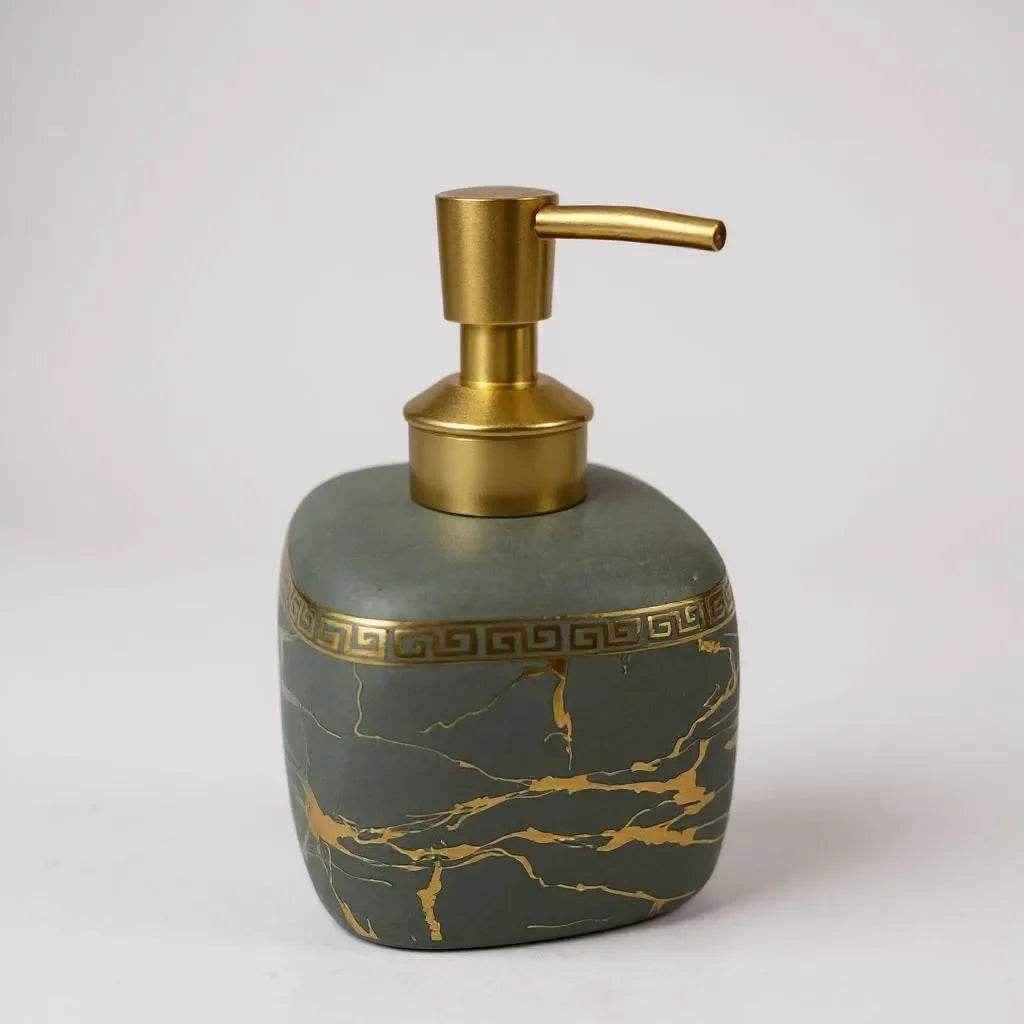 Dispenser de Sabonete Cerâmica Branco Elegance Alidolado - Alidolado