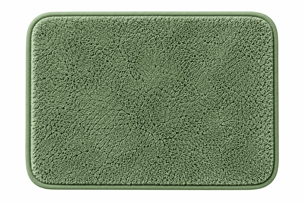 Tapete de Banheiro 40x60cm Antiderrapante Absorvente Macio Super Confortável Decorativo