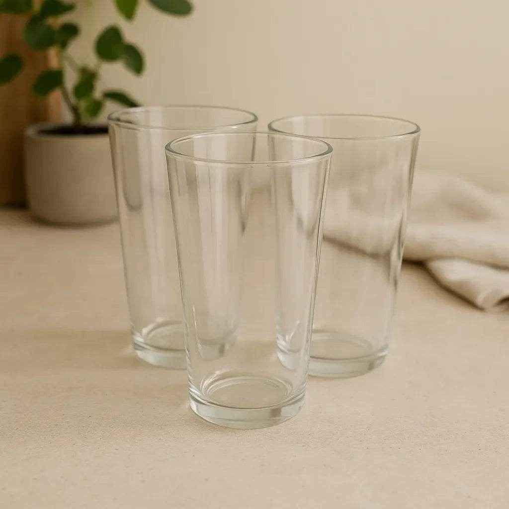 Conjunto de Copos Versatile Glass 440ml 3 Peças Alidolado