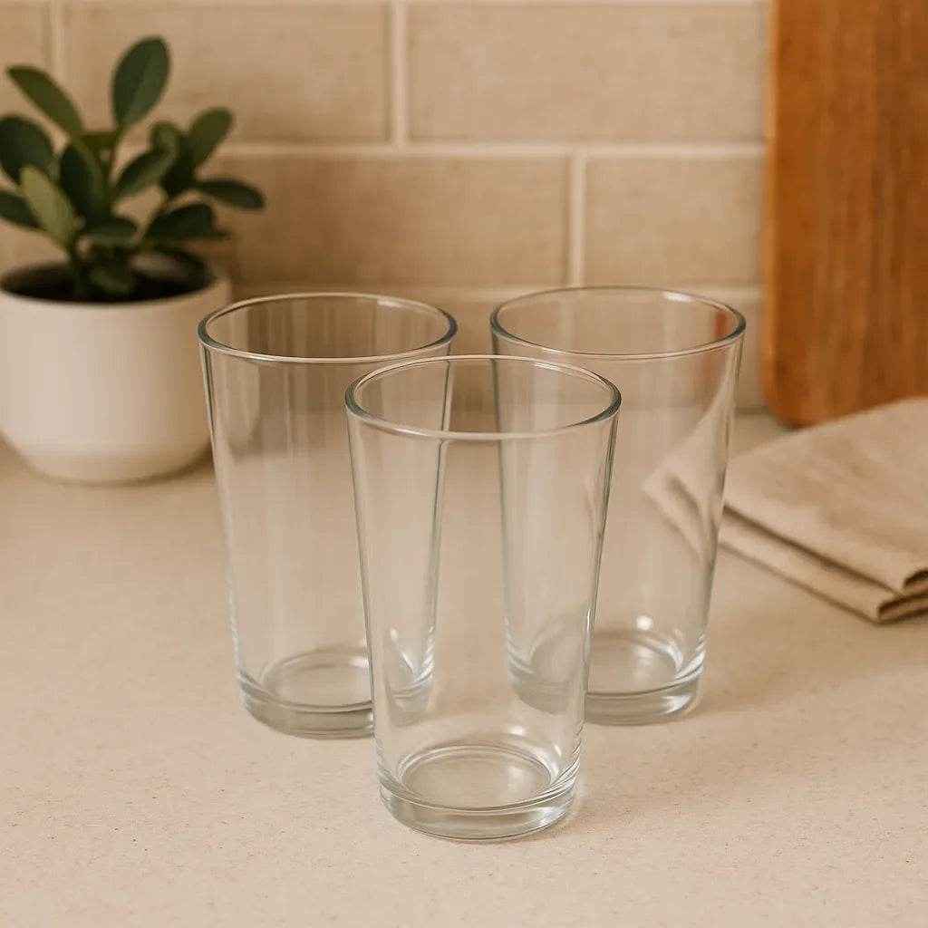 Conjunto de Copos Versatile Glass 440ml 3 Peças Alidolado