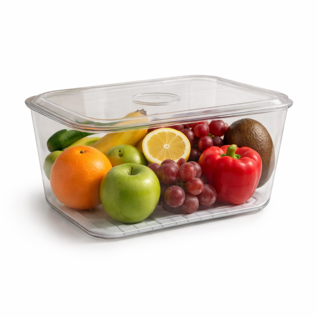 Caixa Organizadora de Carne com Tampa