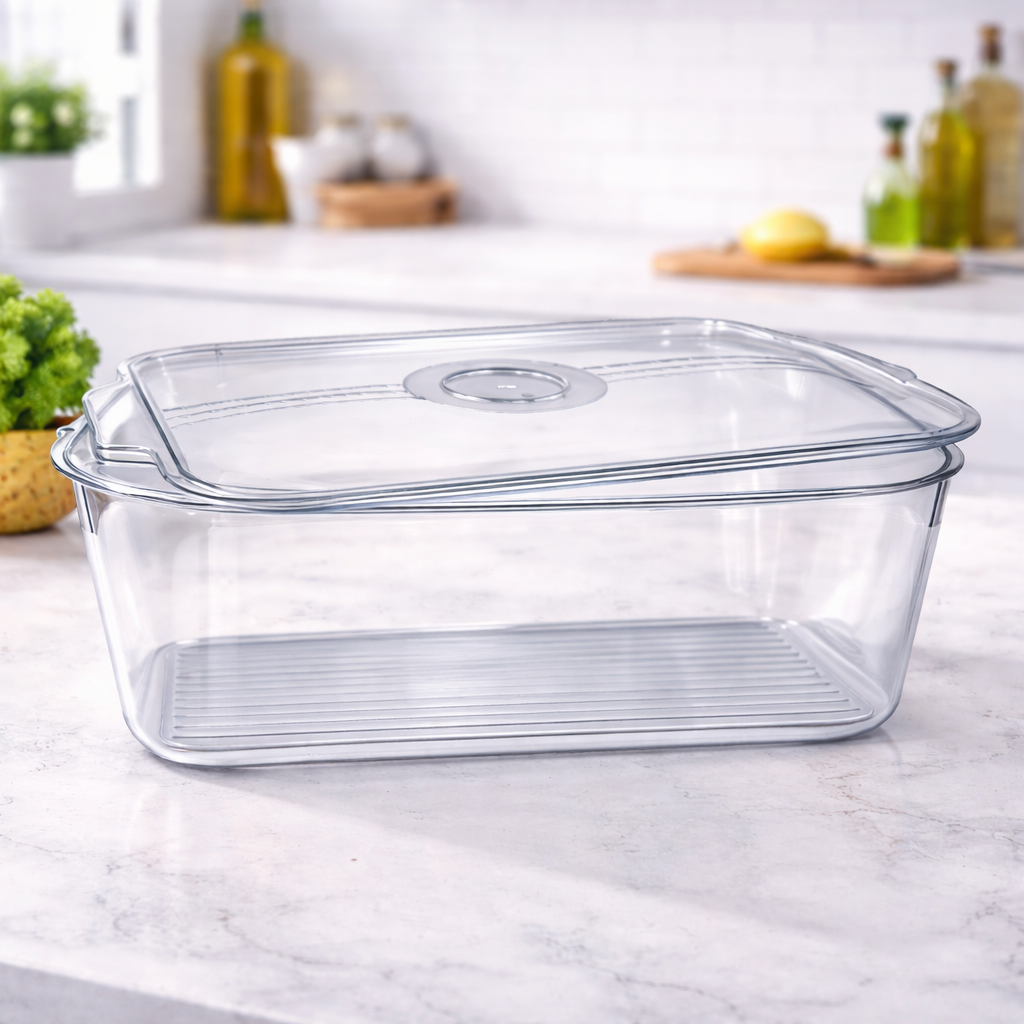 Caixa Organizadora de Carne com Tampa