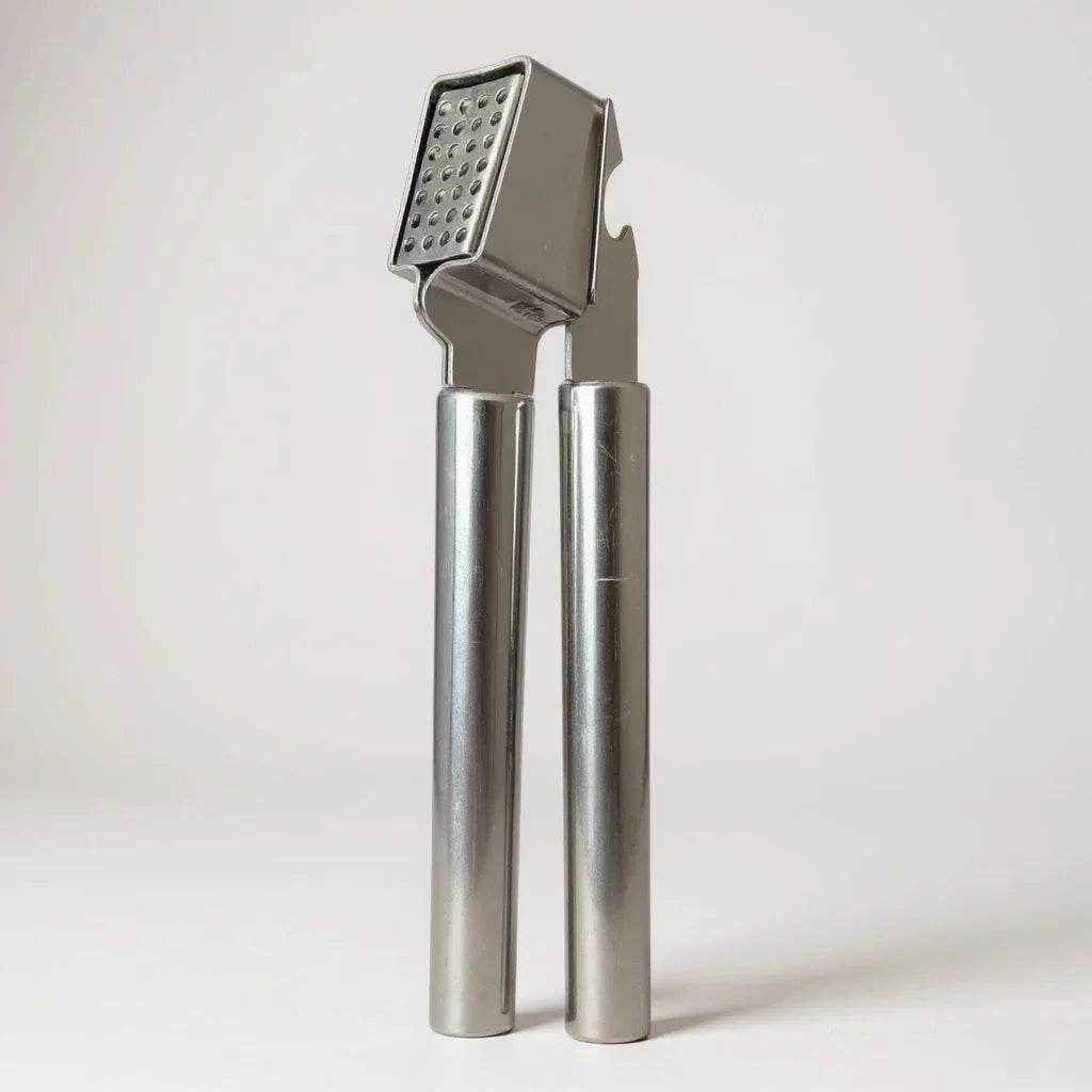 Espremedor de Alho em Aço Inox com Cabo Anatômico