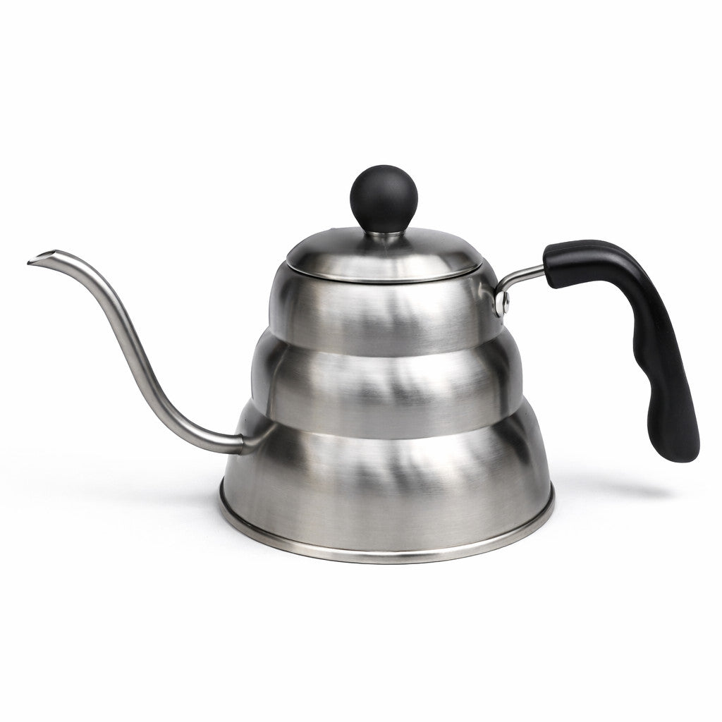 Chaleira Inox Bico Fino Bico de Ganso 1000ml para Café Aço Inoxidável