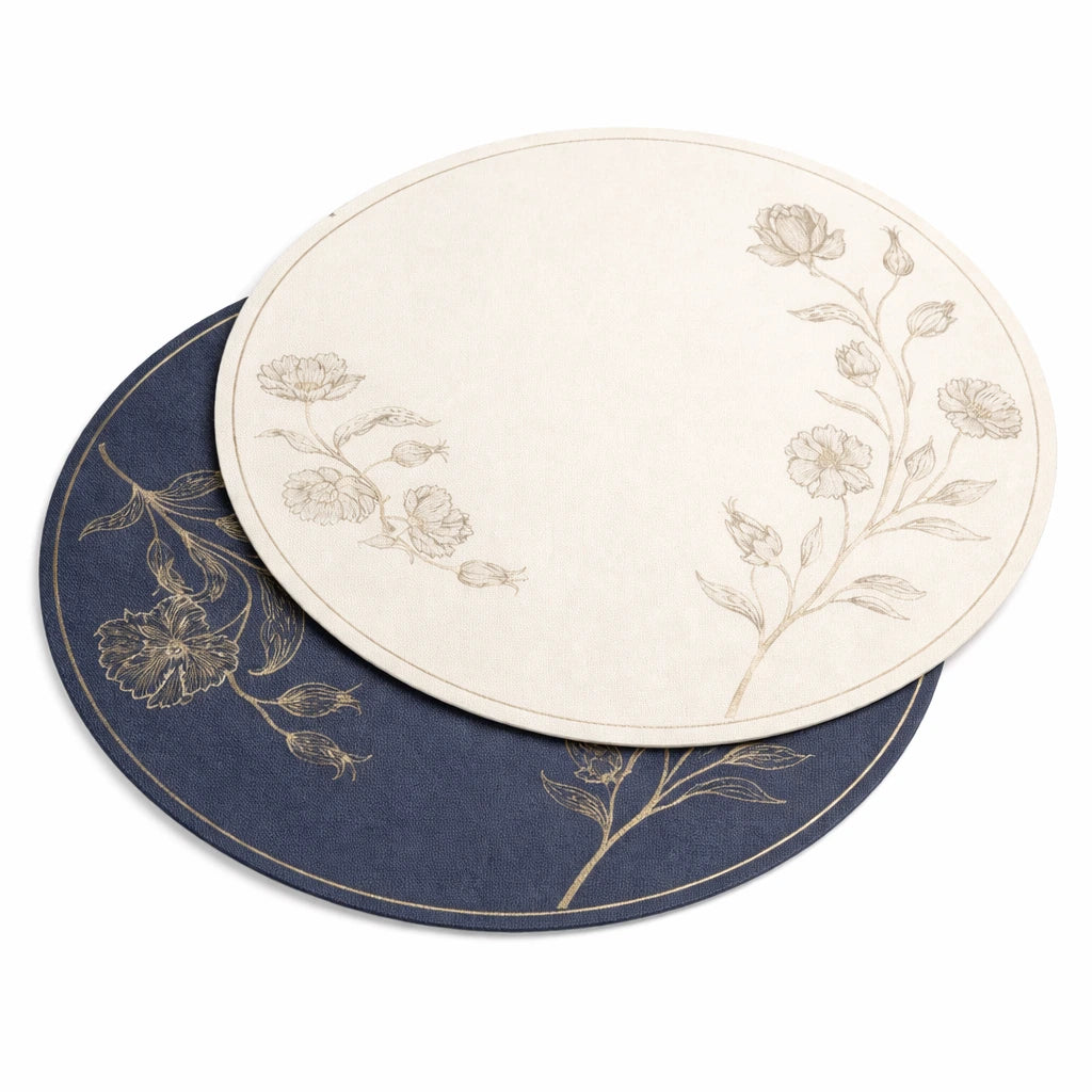 Kit 4 ou 6 Jogo Americano Sousplat Redondo Mesa Posta