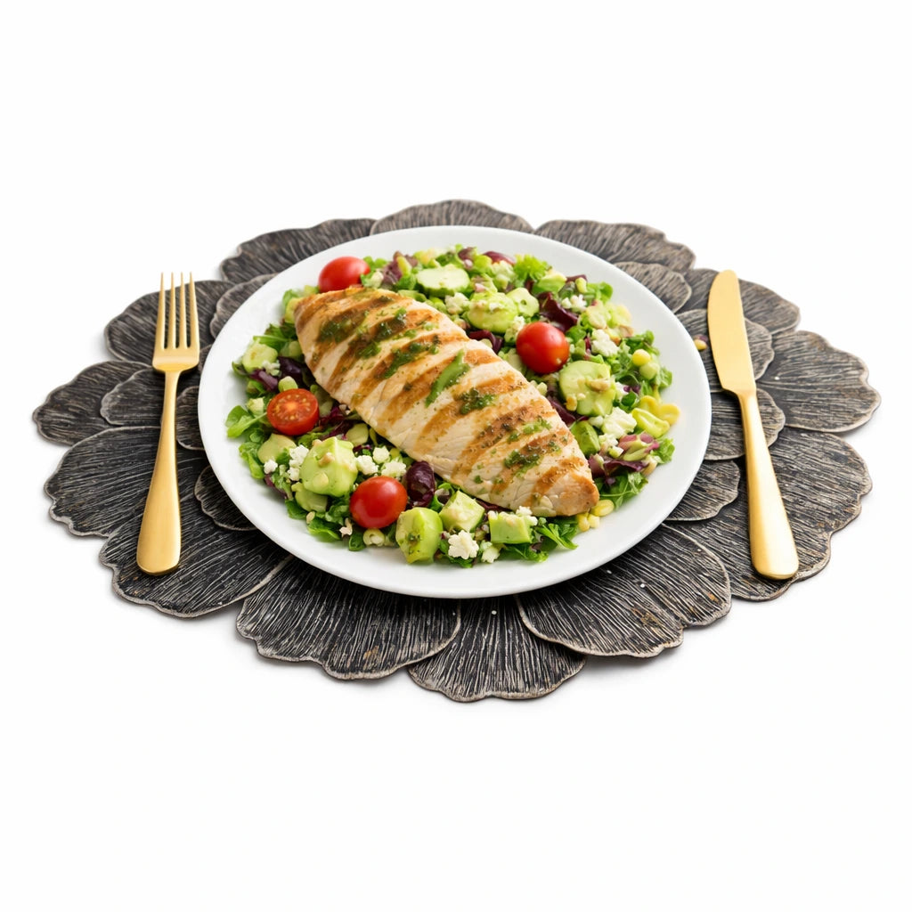 Kit 4 ou 6 Jogo Americano Soulsplat Formato Ameixa