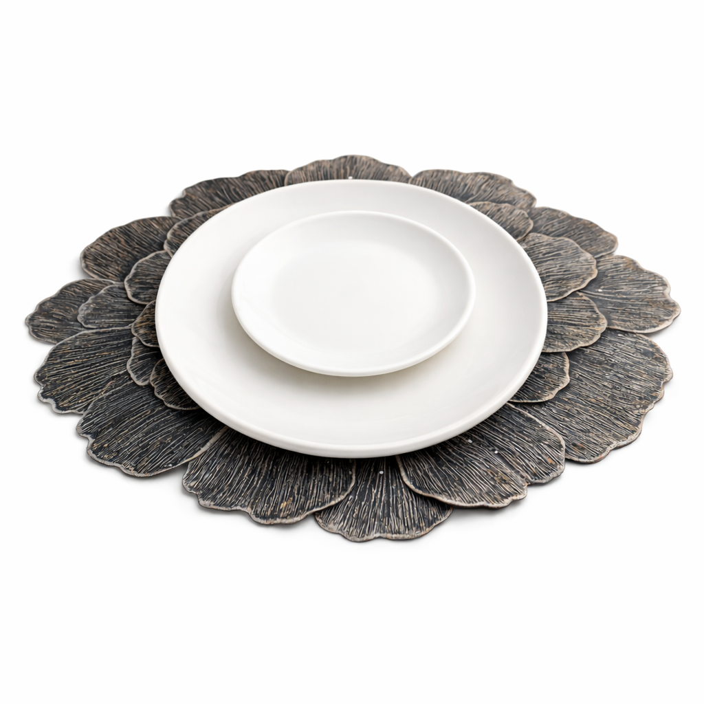 Kit 4 ou 6 Jogo Americano Soulsplat Formato Ameixa