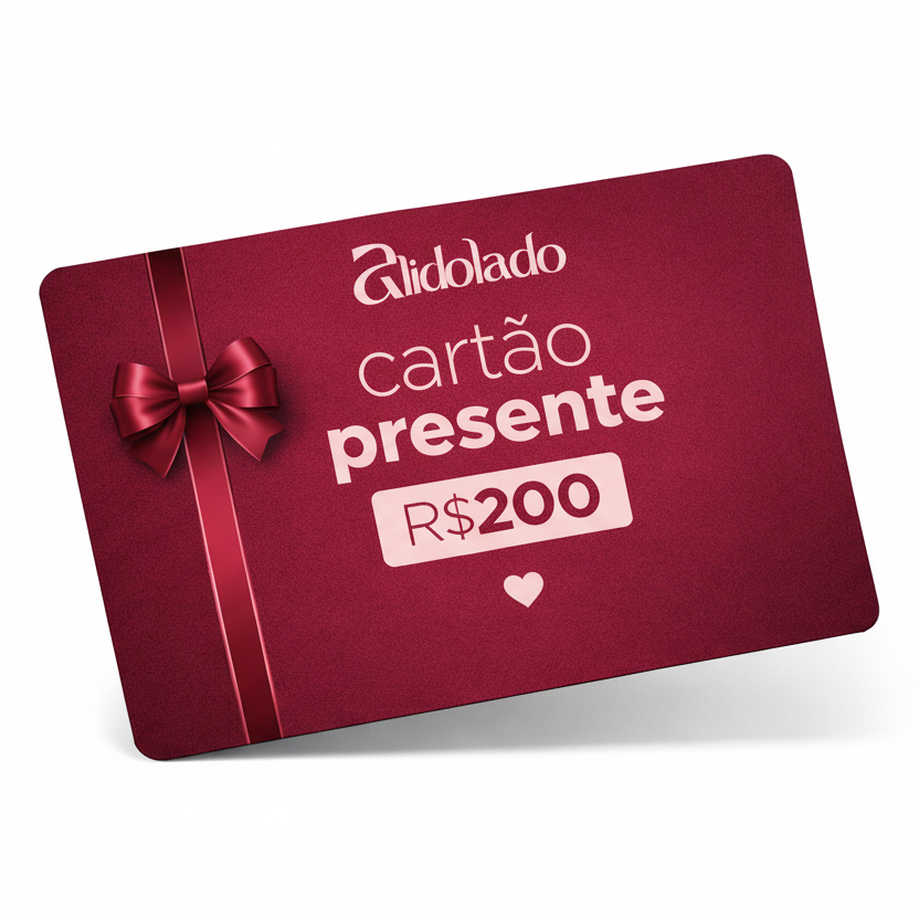 Cartão-Presente Alidolado R$200,00
