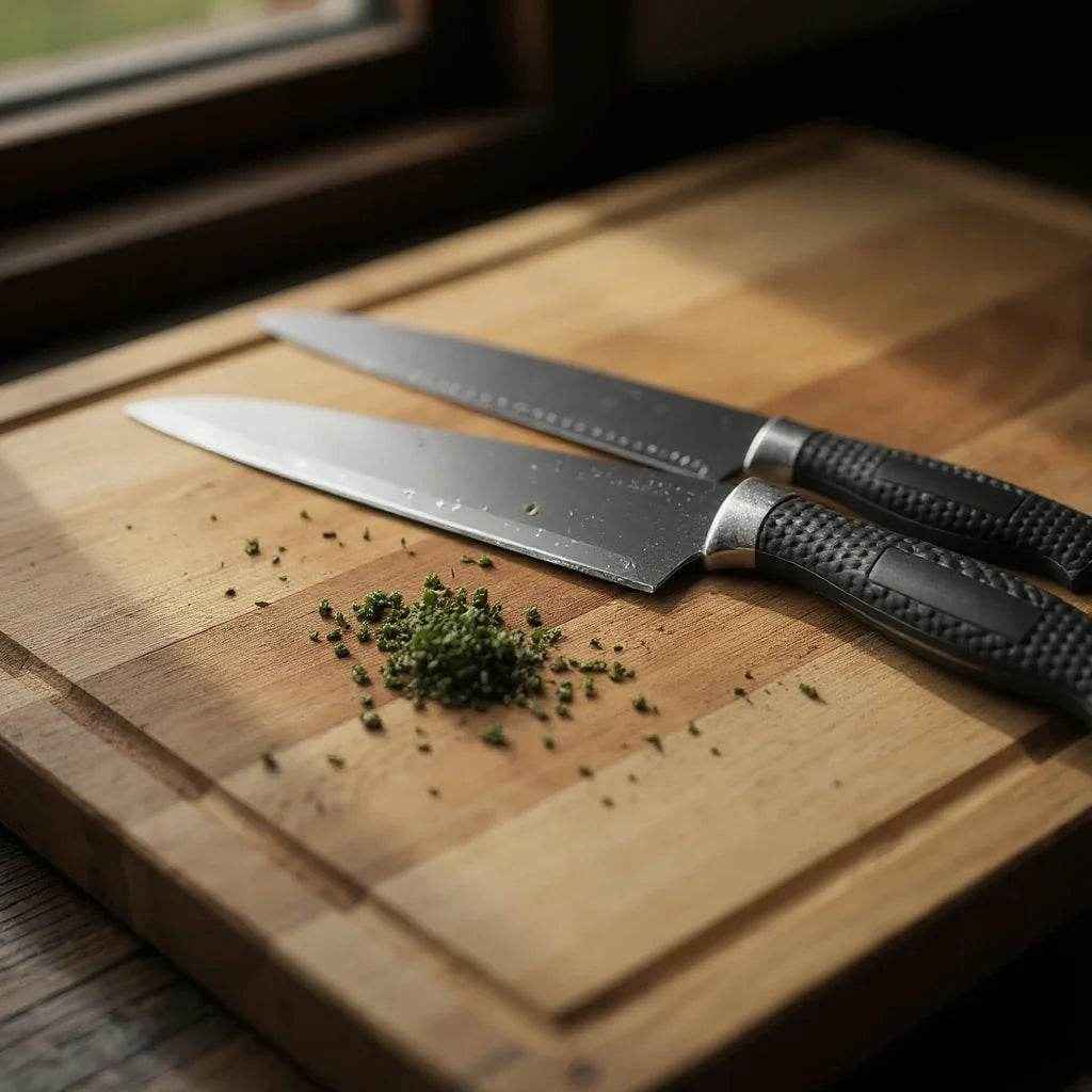 Kit de Facas com Tesoura 6 Peças - Alidolado