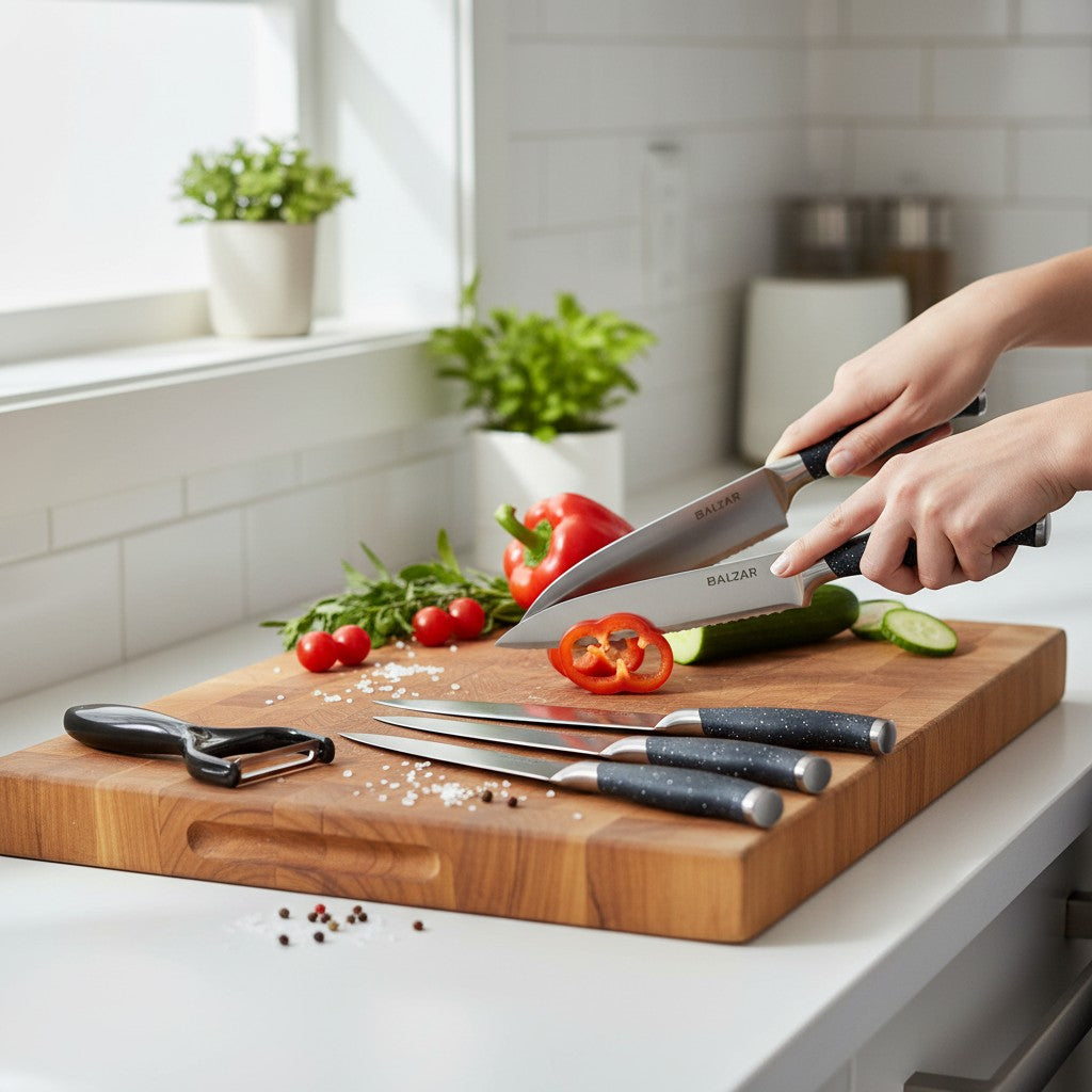 Faqueiro Profissional com Suporte Giratório Decorativo Alidolado