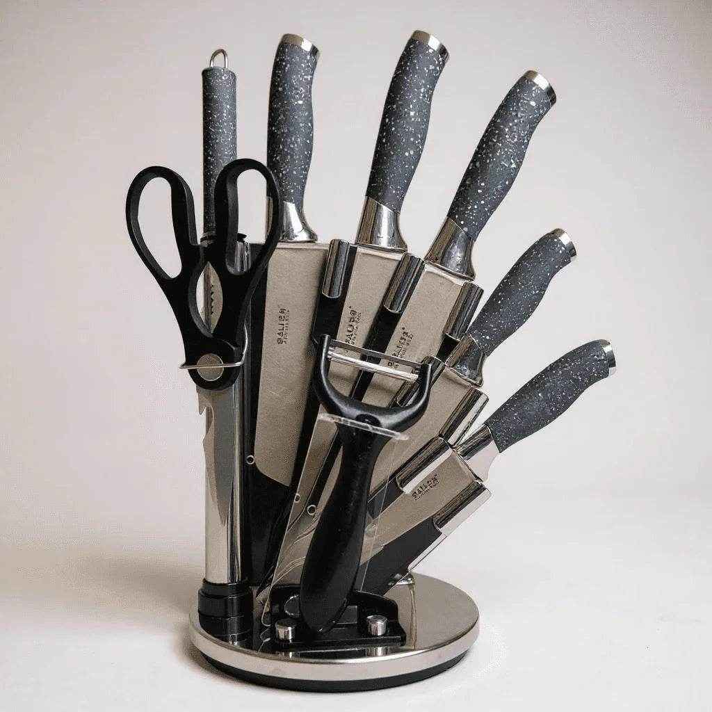 Faqueiro Profissional com Suporte Giratório Decorativo Alidolado - Alidolado