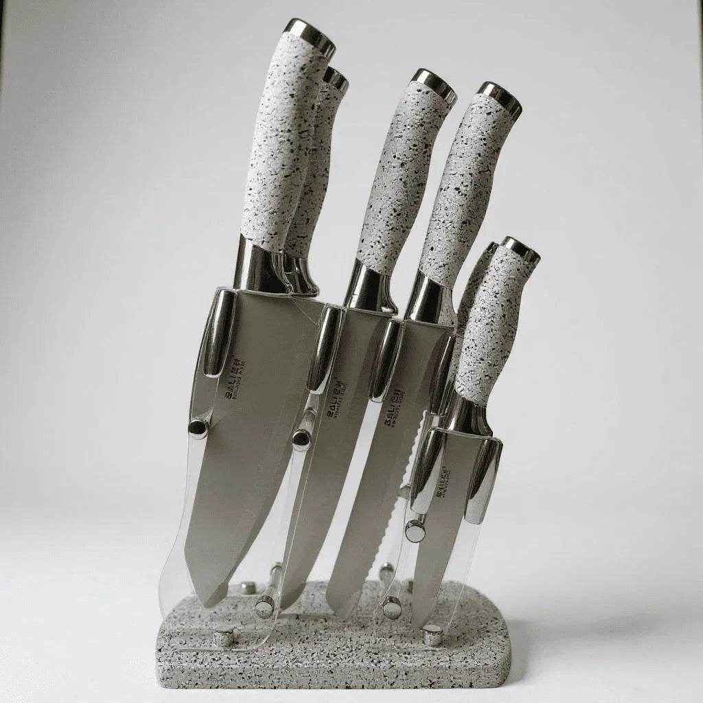 Faqueiro Profissional com Suporte Moderno Alidolado - Alidolado