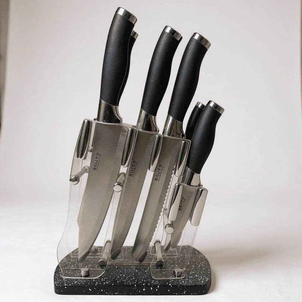 Faqueiro Profissional com Suporte Moderno Alidolado - Alidolado