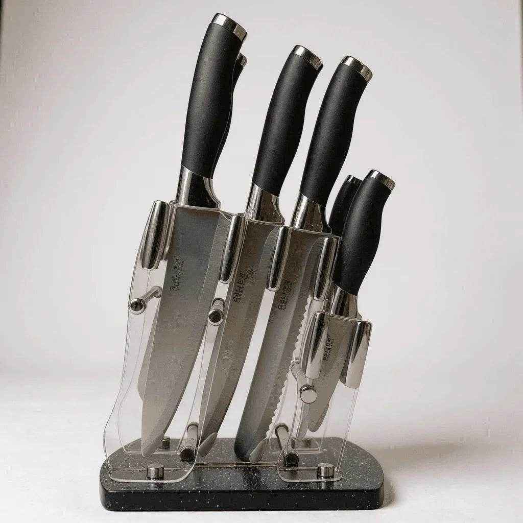 Faqueiro Profissional com Suporte Moderno Alidolado - Alidolado