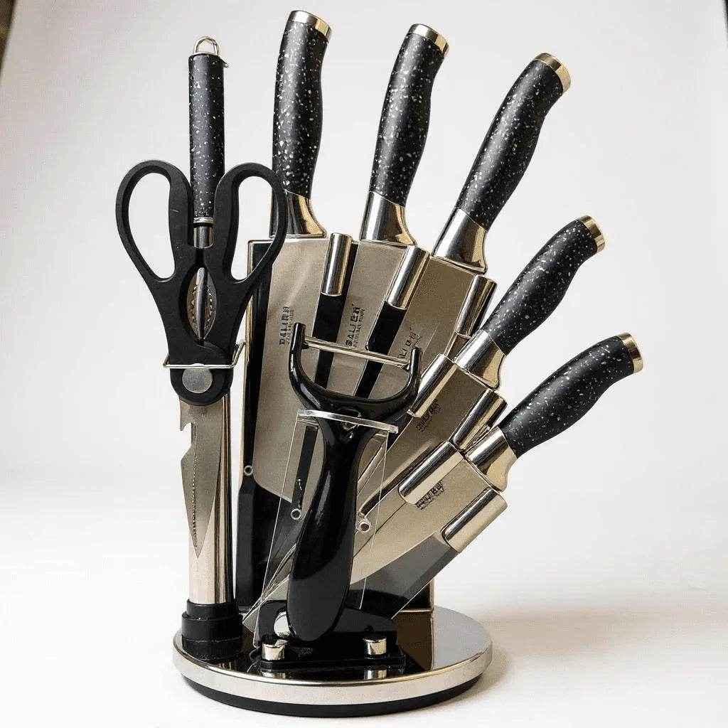 Faqueiro com Base Giratória Profissional Alidolado - Alidolado