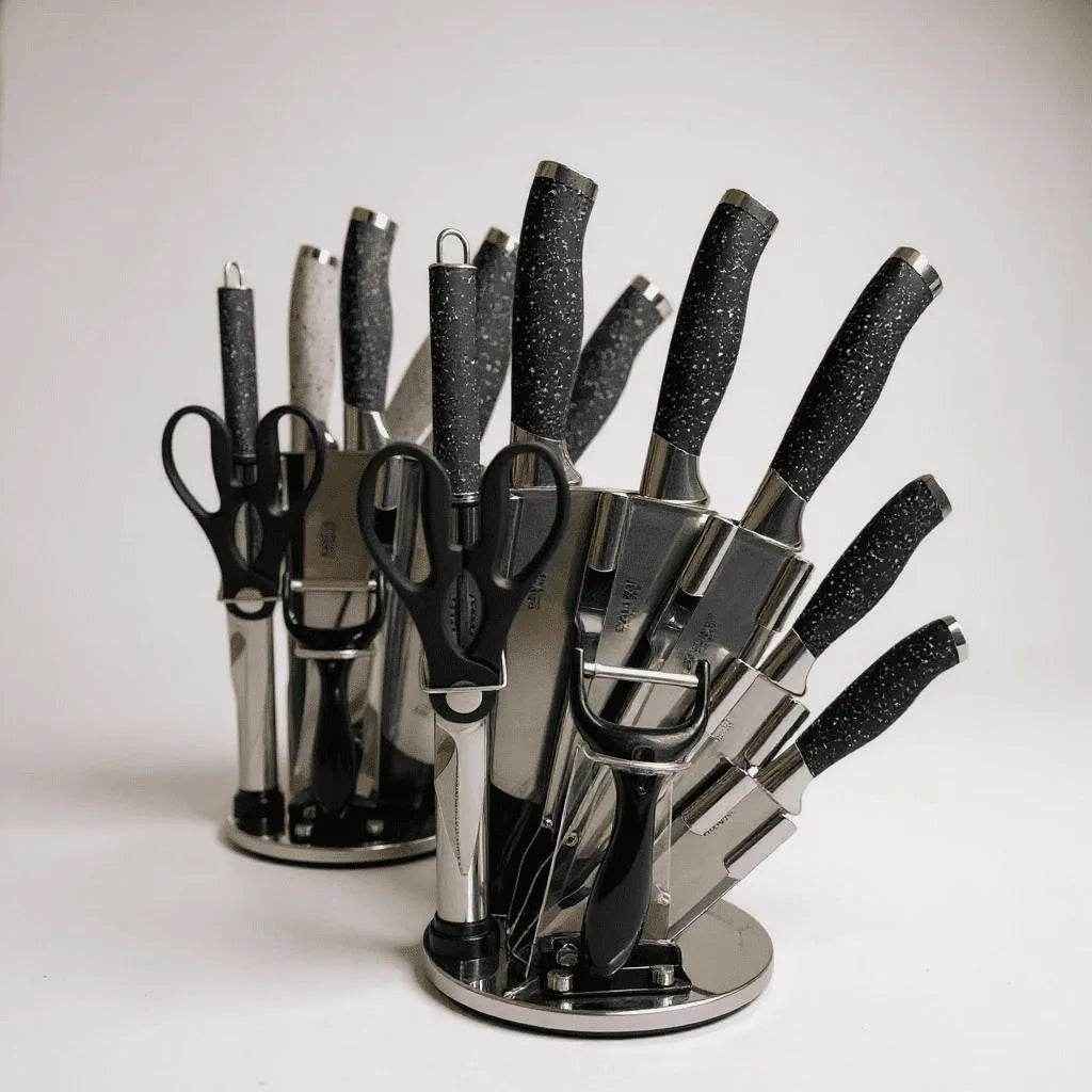 Faqueiro com Base Giratória Profissional Alidolado - Alidolado