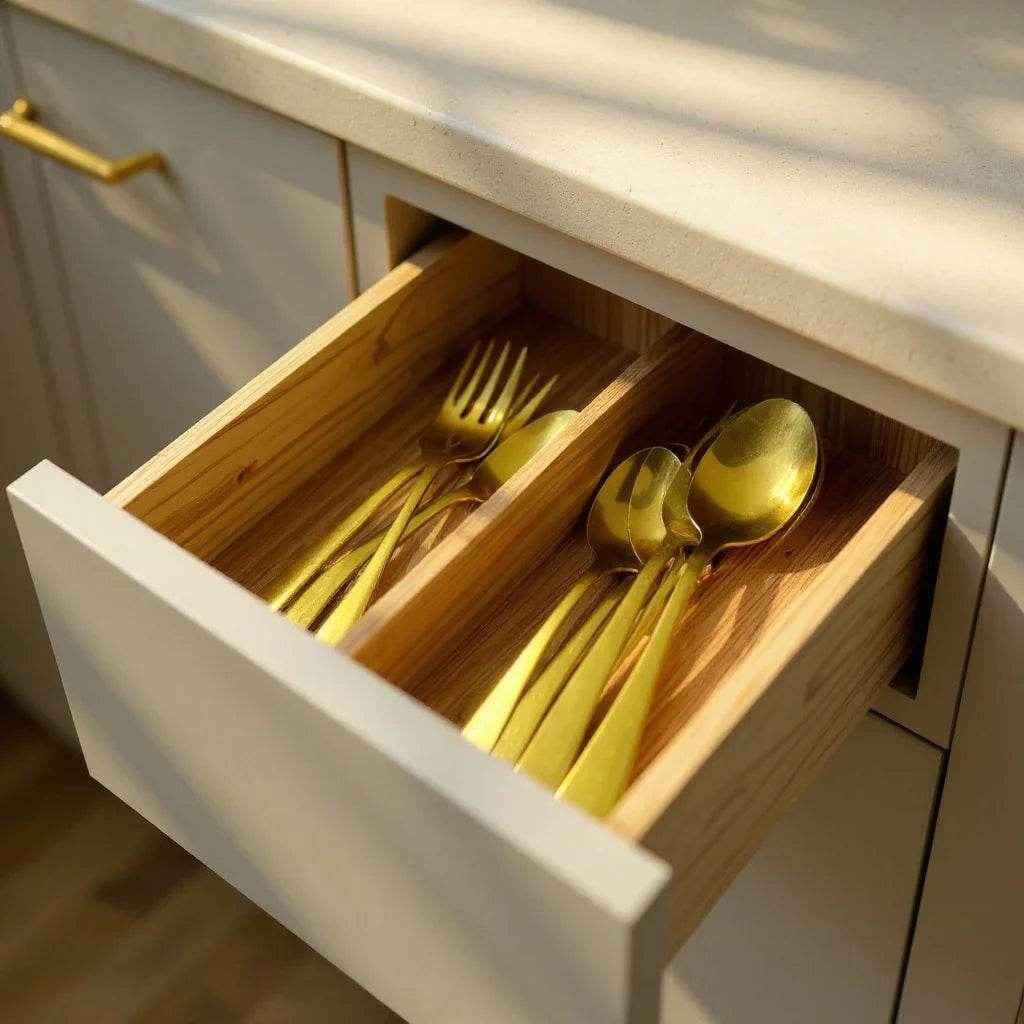 Caixa de Talheres com 5 Compartimentos - Alidolado