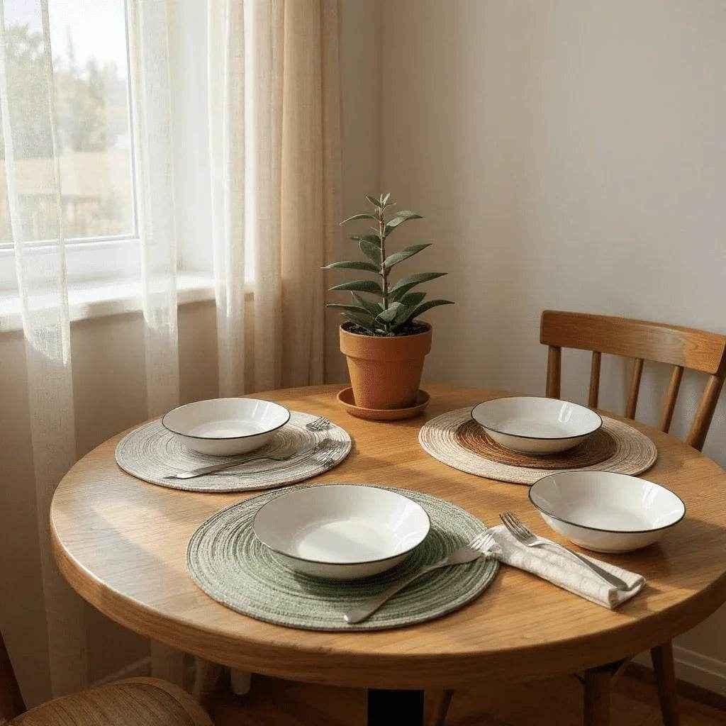 Jogo Americano Degradê Fio de Algodão Alidolado - Alidolado