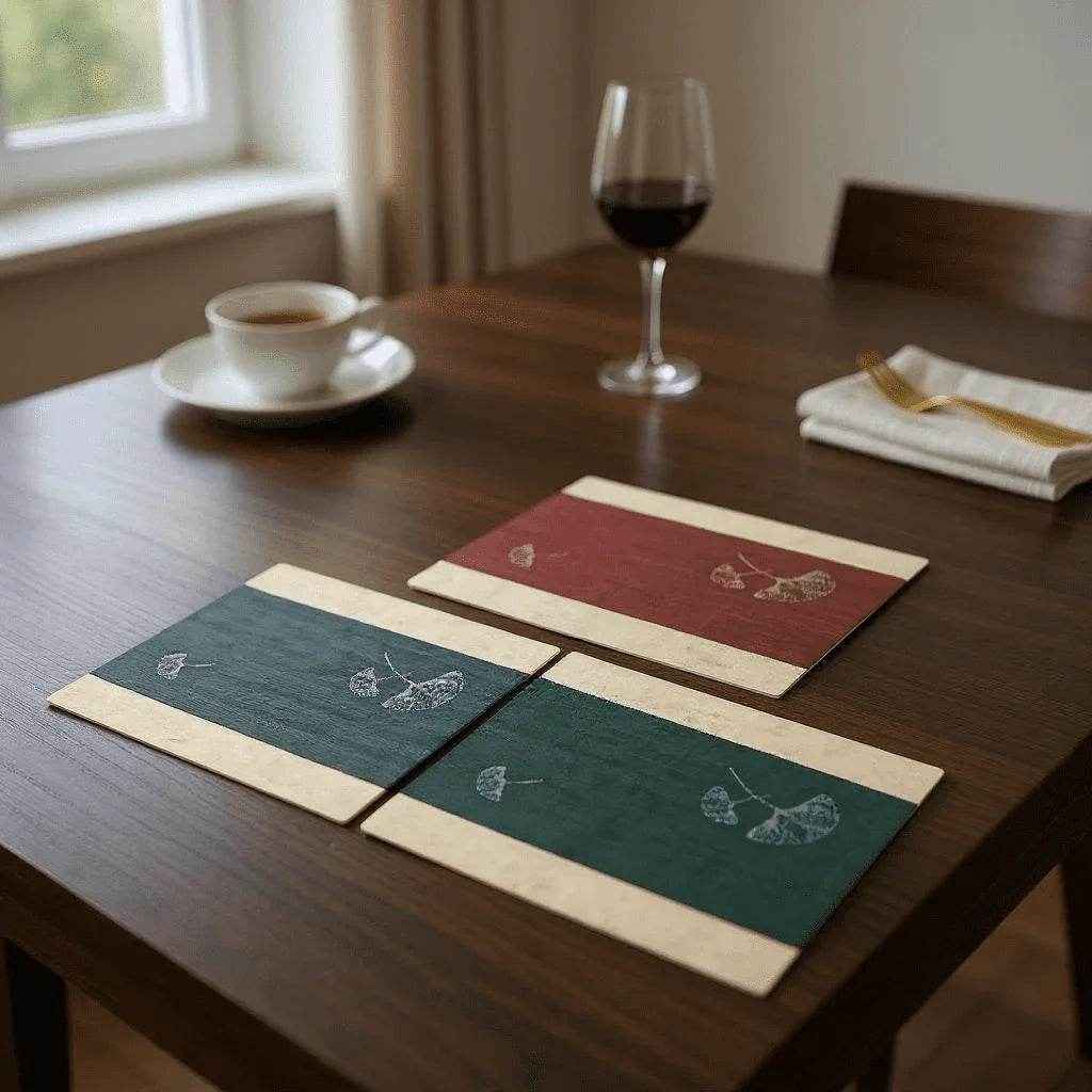 Jogo Americano Listras Silvestres Texturizado Alidolado - Alidolado