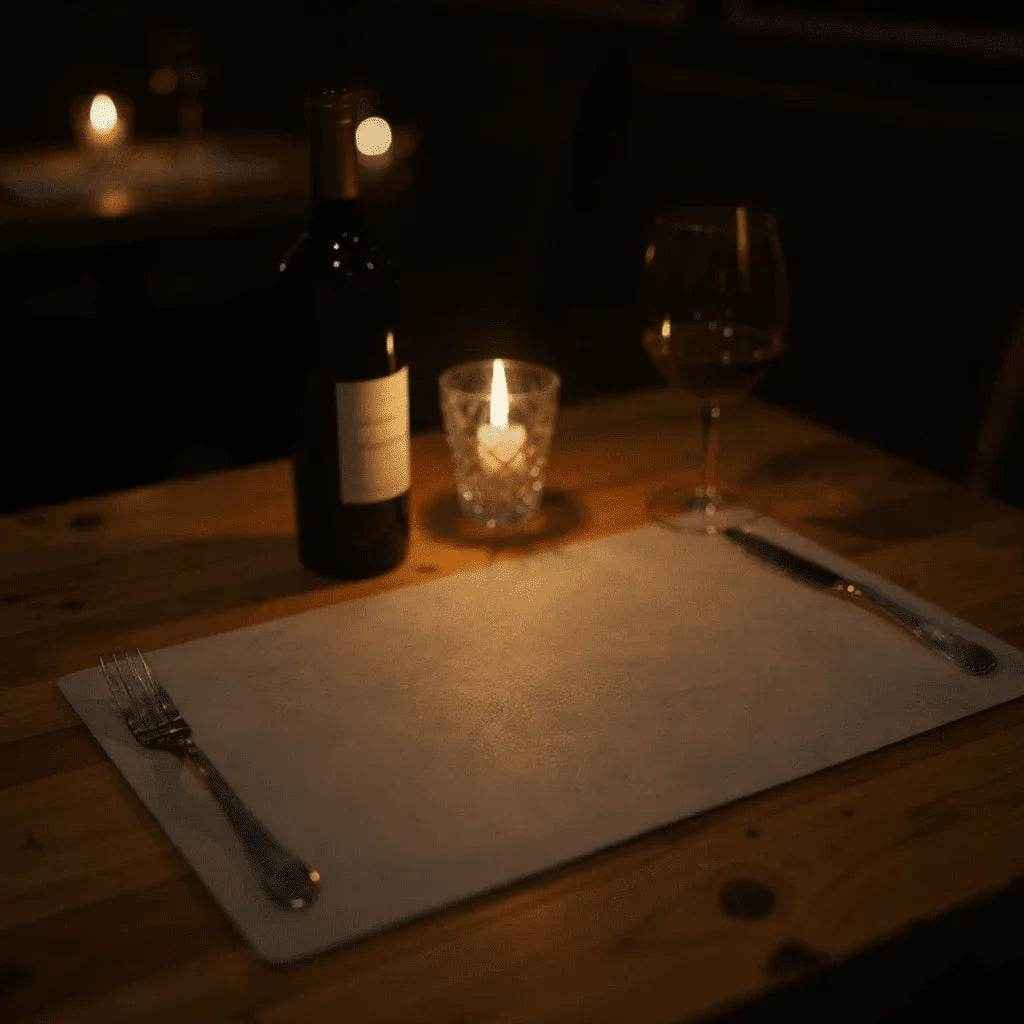 Jogo Americano Retangular Couro Sintético Alidolado - Alidolado