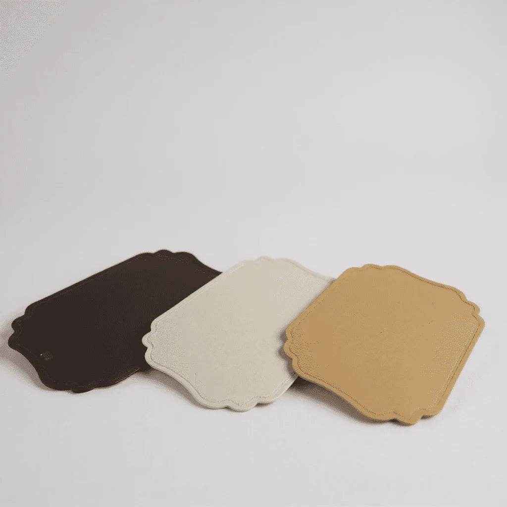 Jogo Americano Cantos Arredondados Liso Alidolado - Alidolado