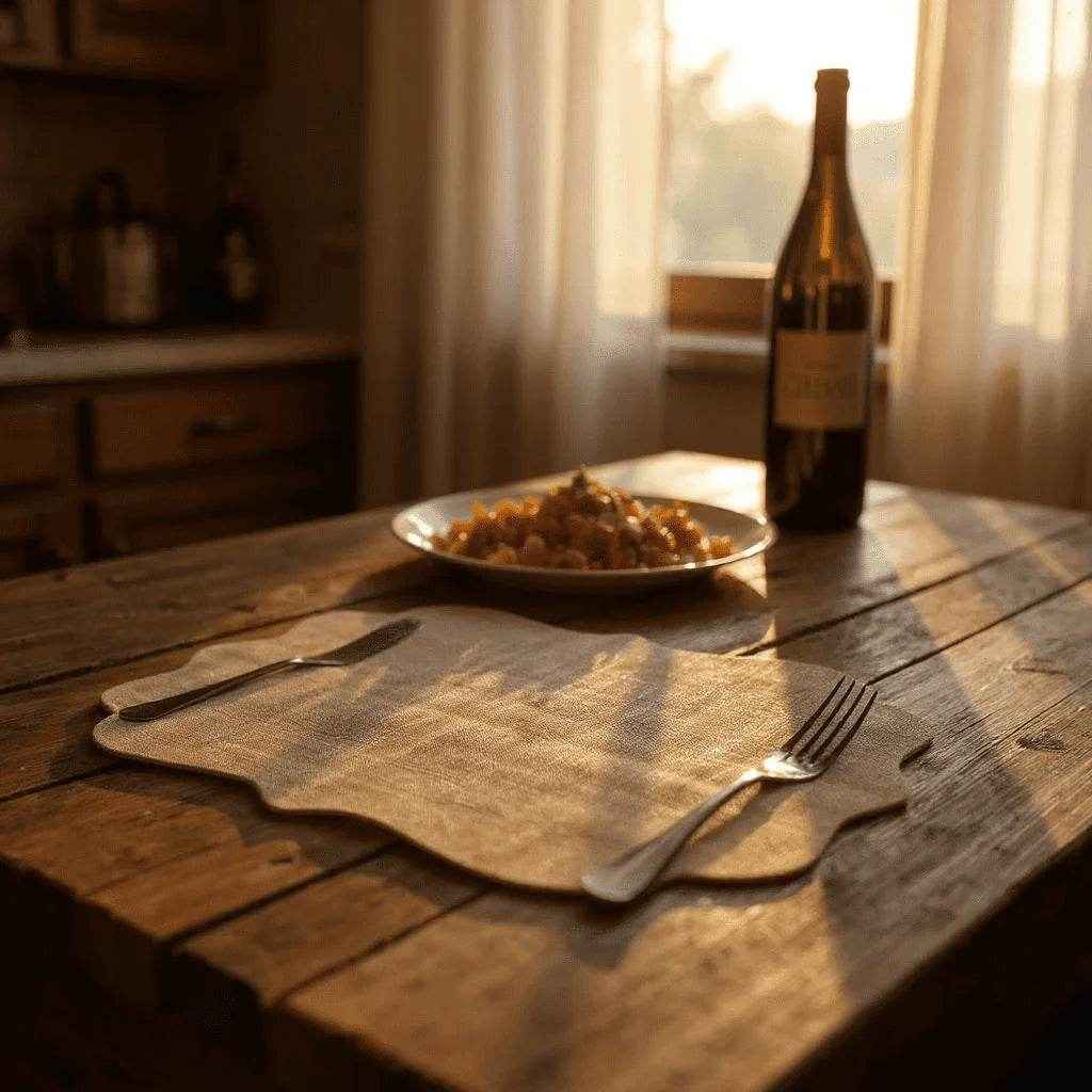 Jogo Americano Quadrado Couro Sintético Alidolado - Alidolado