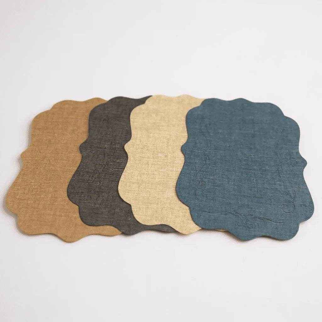 Jogo Americano Quadrado Couro Sintético Alidolado - Alidolado