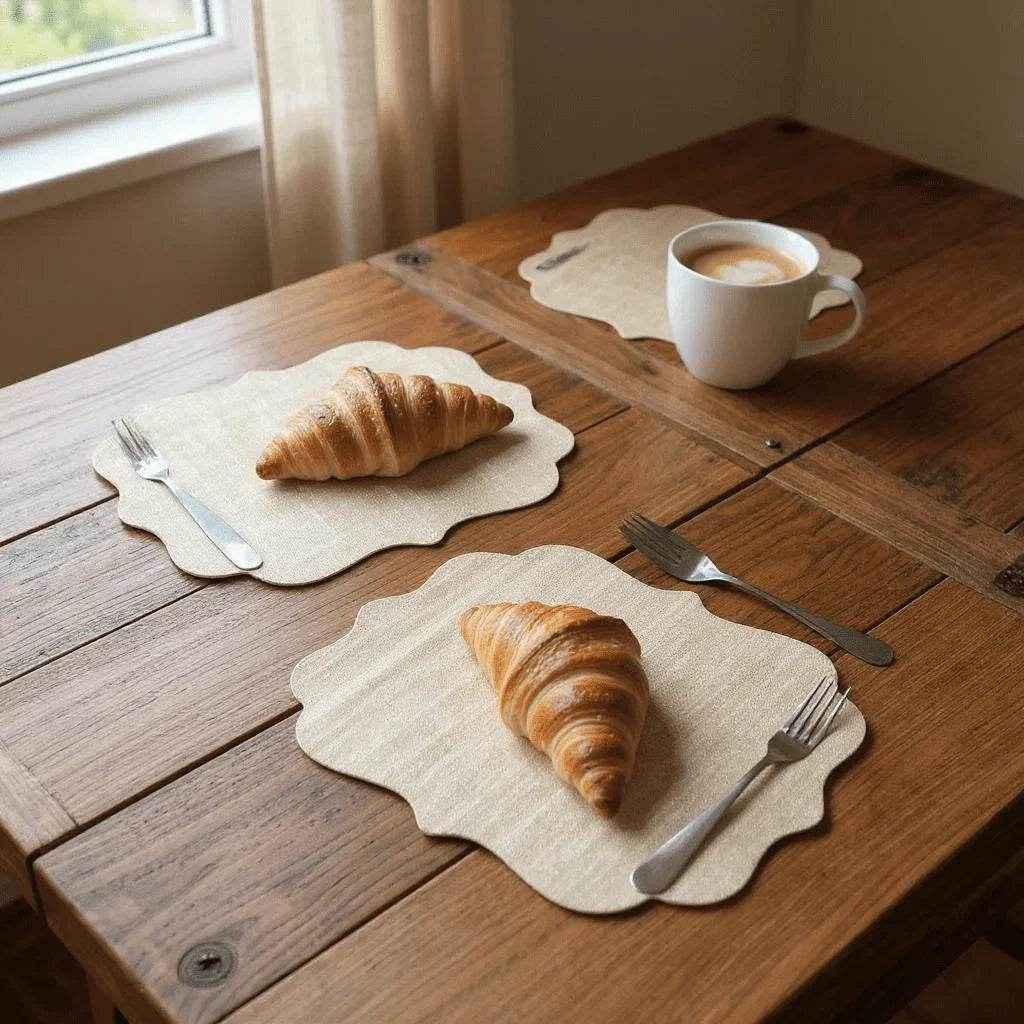 Jogo Americano Quadrado Couro Sintético Alidolado - Alidolado