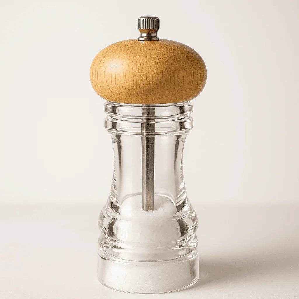Moedor de Pimenta e Tempero em Acrílico Alidolado - Alidolado