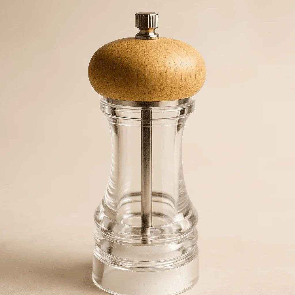 Moedor de Pimenta e Tempero em Acrílico Alidolado - Alidolado
