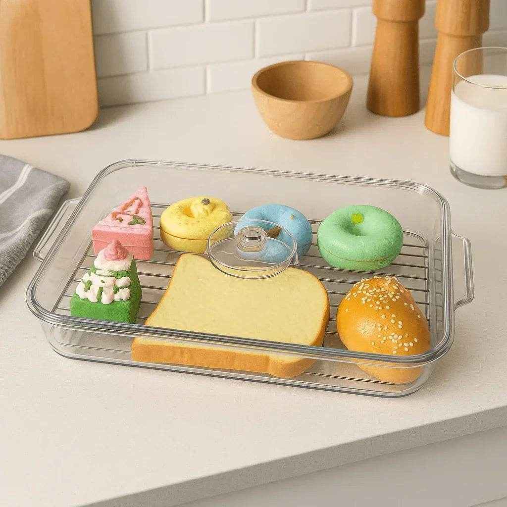 Organizador de Ovos para Geladeira com Tampa Alidolado - Alidolado