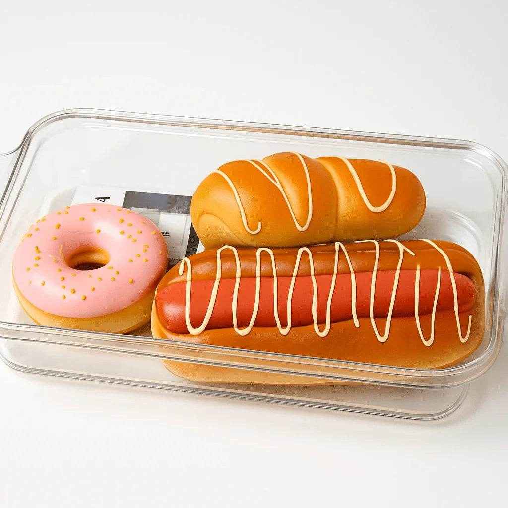 Organizador de Geladeira Transparente com Tampa Alidolado - Alidolado