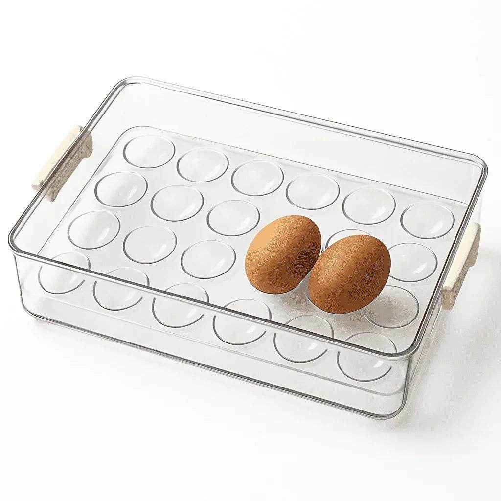 Organizador de Ovos para Geladeira com Tampa Alidolado - Alidolado
