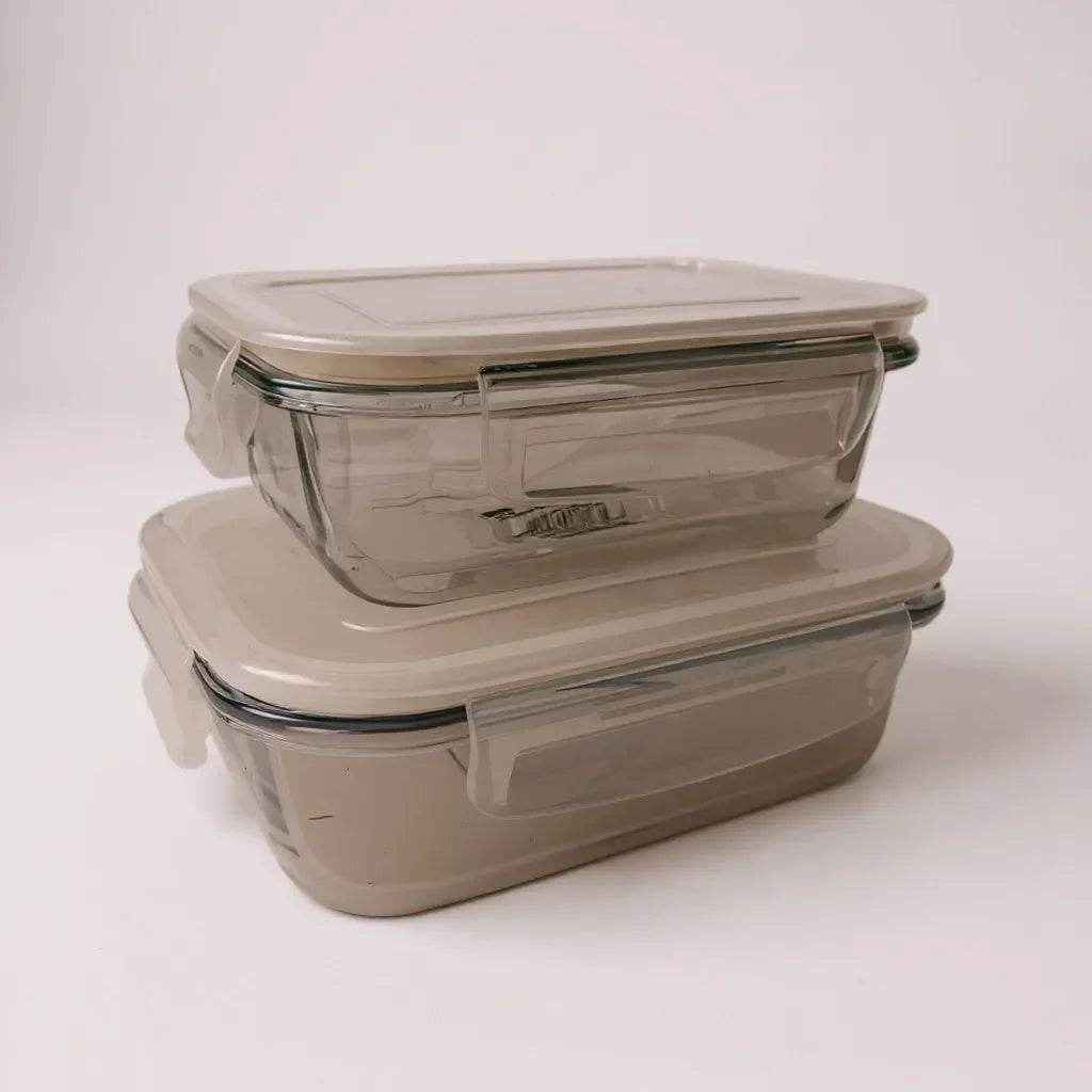 Pote Hermético de Vidro com Trava Alidolado - Alidolado