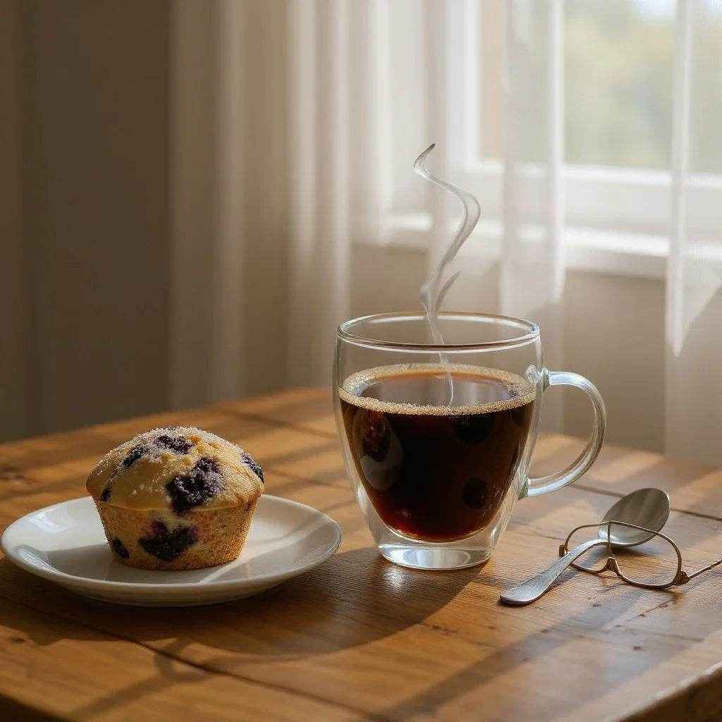 Copo de Vidro de Parede Dupla em Formato de Coração – 90ml - Alidolado