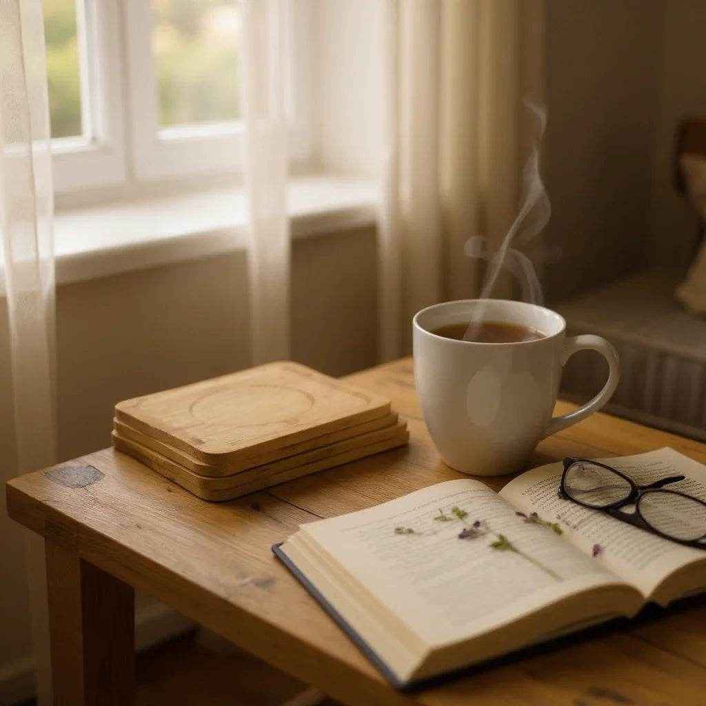 Descanso de Copo em Ferro Preto - Alidolado