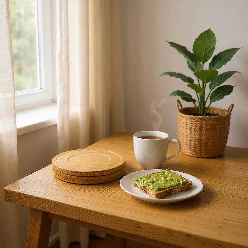 Descanso de Copo em Ferro Preto - Alidolado