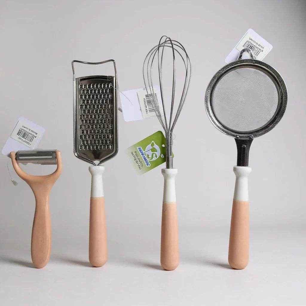 Conjunto de 6 Utensílios de Cozinha - Alidolado