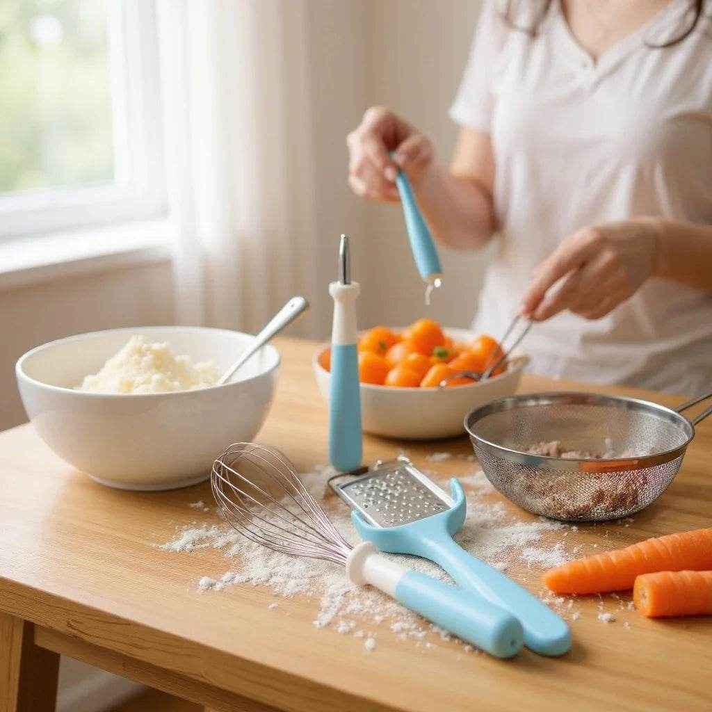 Conjunto de 6 Utensílios de Cozinha - Alidolado