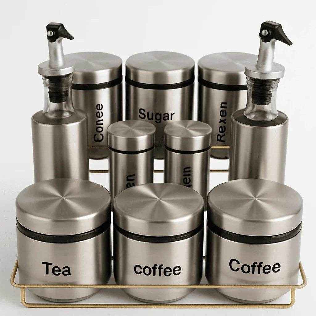 Porta Temperos Organizador em Inox Alidolado - Alidolado