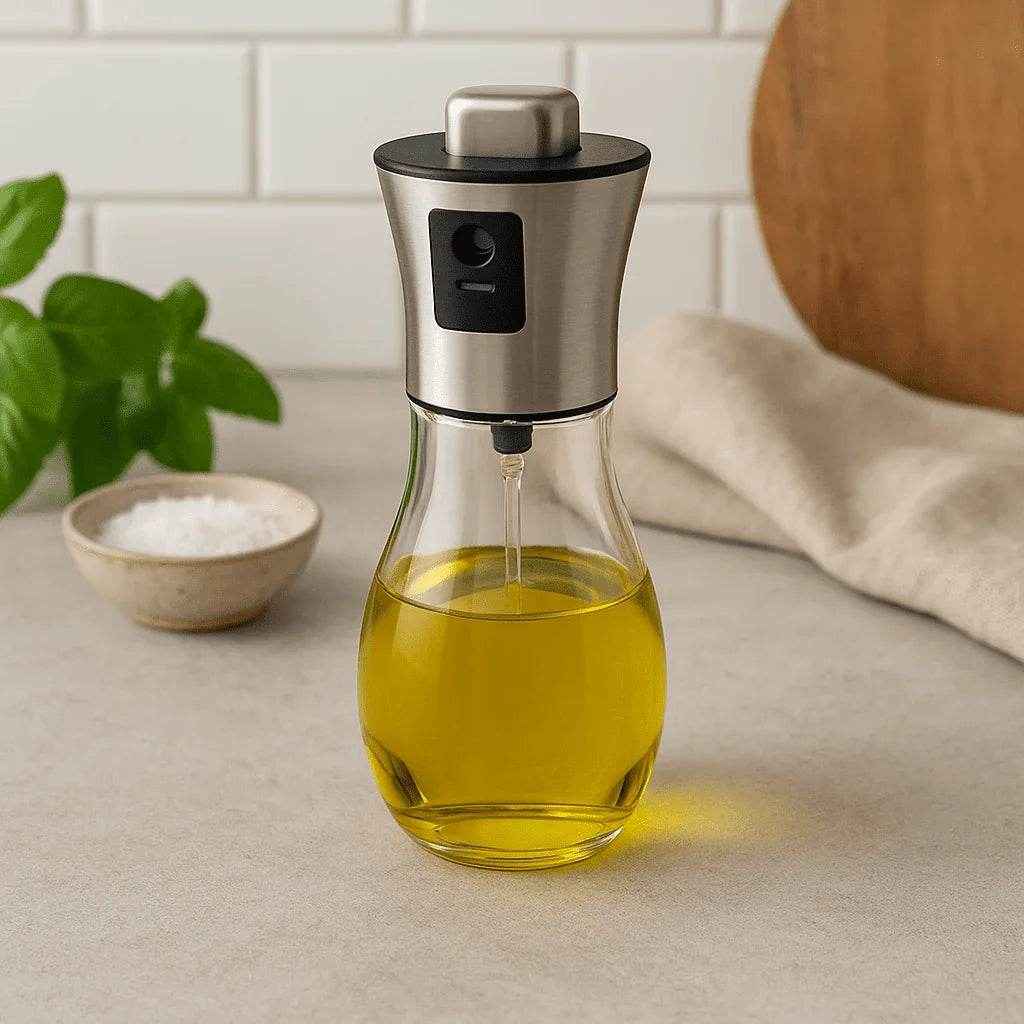 Spray de Óleo e Azeite Inox Reutilizável Alidolado - Alidolado