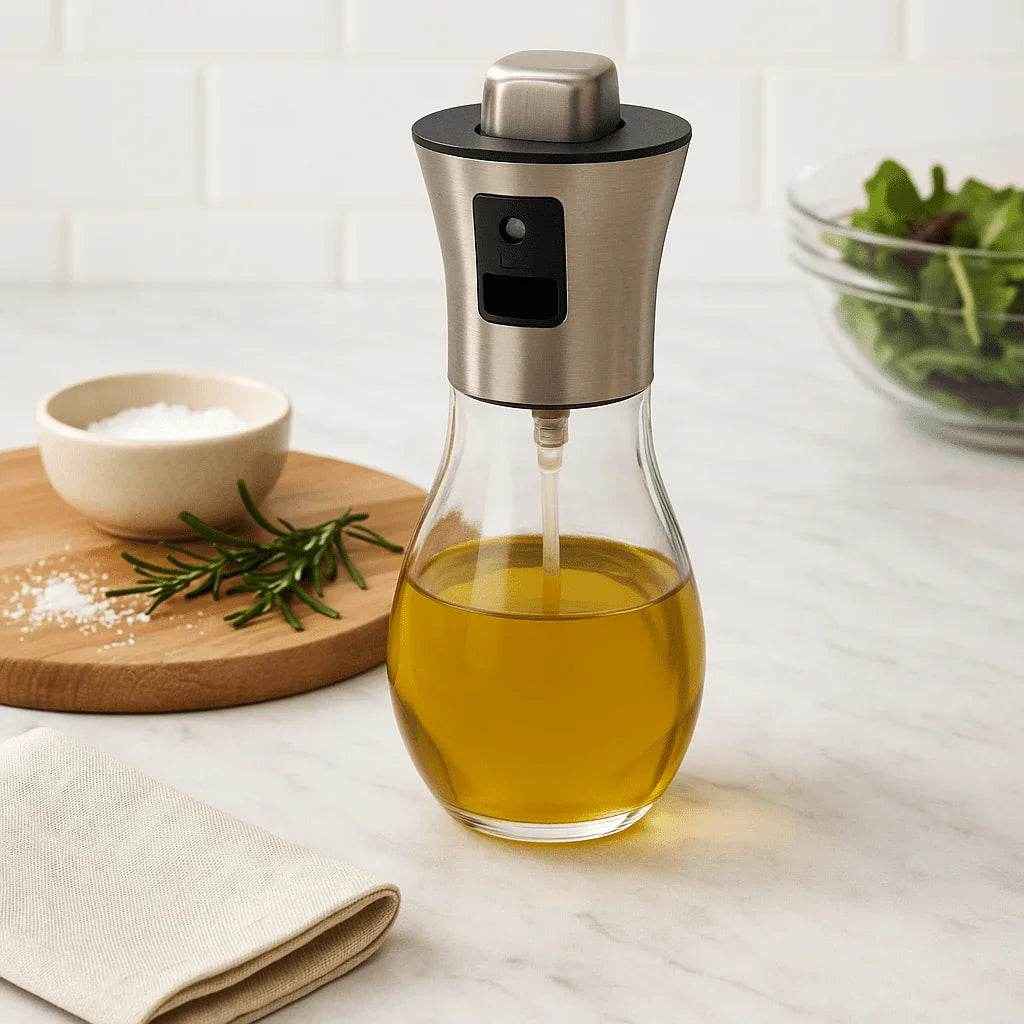 Spray de Óleo e Azeite Inox Reutilizável Alidolado - Alidolado