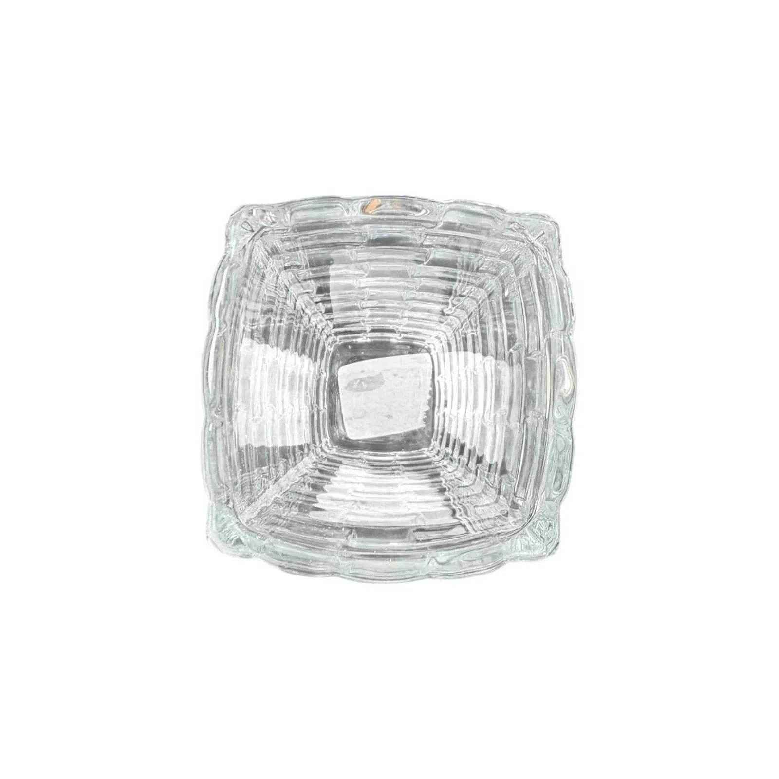 Vaso de Vidro Decorativo Transparente Alidolado - Alidolado