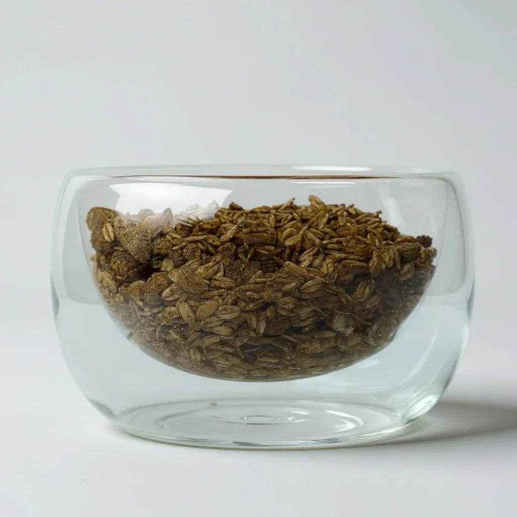 Tigela Gourmet de Vidro Duplo - Alidolado