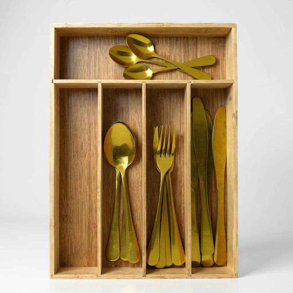 Caixa de Talheres com 5 Compartimentos - Alidolado