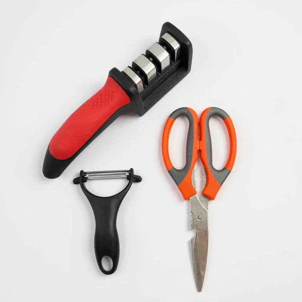 Kit de Acessórios de Cozinha 3 Peças – Praticidade no Dia a Dia - Alidolado