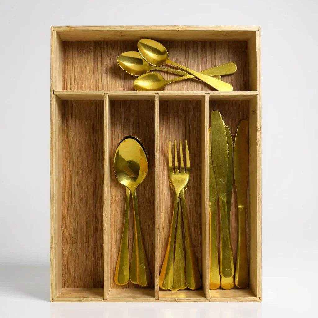 Caixa de Talheres com 5 Compartimentos - Alidolado